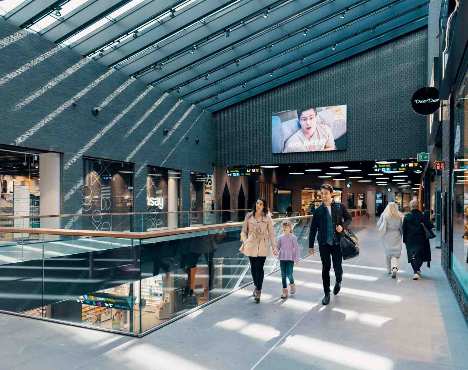 Lippulaiva interior