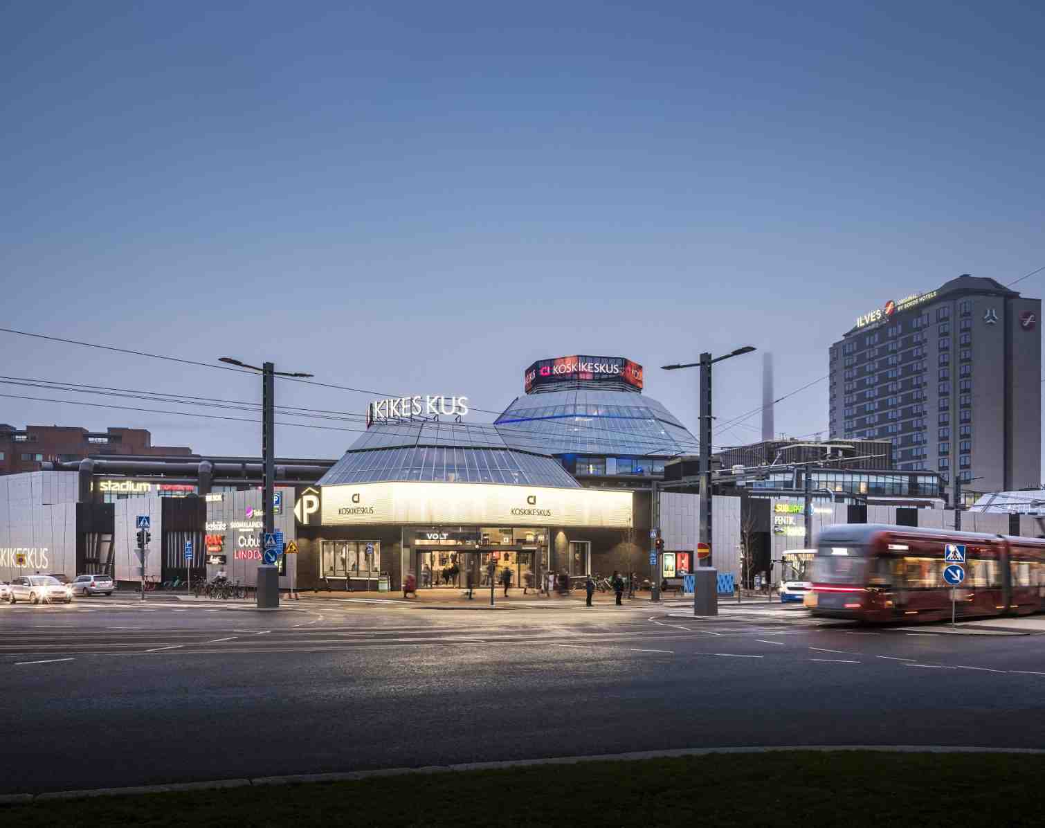 koskikeskus exterior
